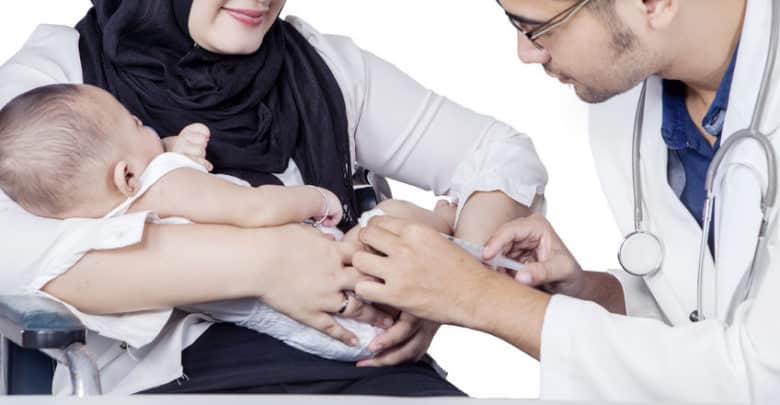 تطعيم الطفل