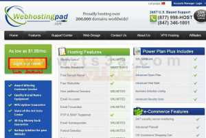 شراء دومين و استضافة من ويب هوستنج باد web hosting pad 2