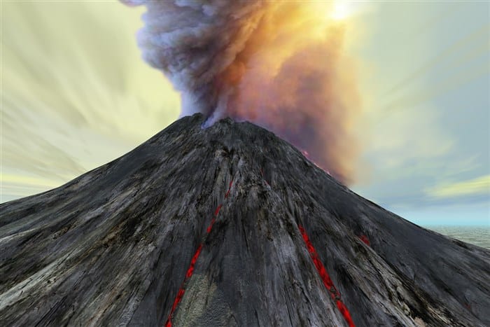 الدرعي البركان البركان المركّب