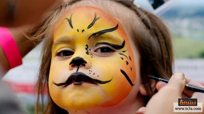 كيف يمكنك الرسم على الوجه بشكل سهل وآمن على الجلد؟ u2022 تسعة اولاد