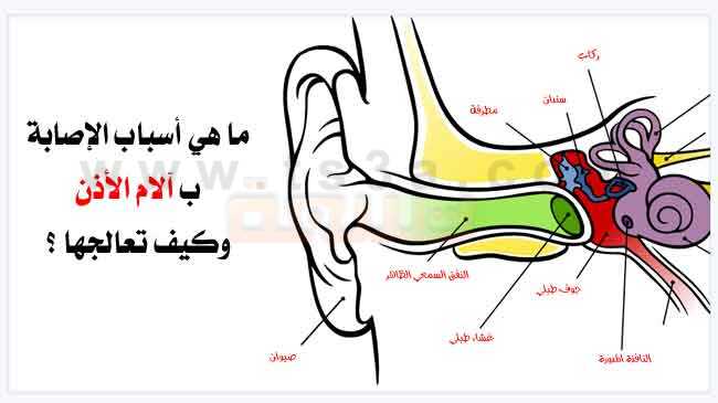 كيف تعالج الم الاذن وما هي طرق الوقاية من الام الاذن