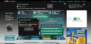 قياس سرعة النت عن طريق موقع speed test الخطوة الثالثة