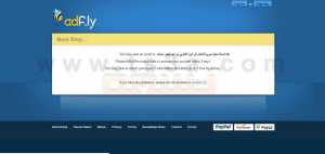 الربح من موقع اختصار الروابط اد فلاي adfly : رابط التفعيل