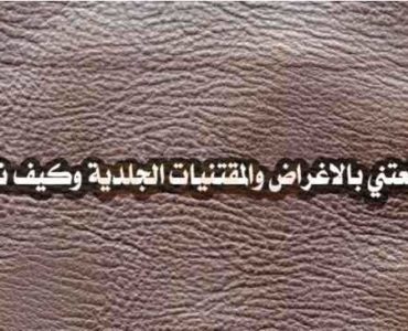 المقتنيات الجلدية قطع الجلد الجلود المصنوعات الجلدية