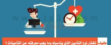 كيف تختار نوع التأمين الذي يناسبك التأمينات