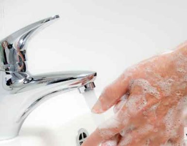 إرشادات غسل الأيدي