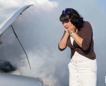 ارتفاع درجة حرارة محرك السيارة