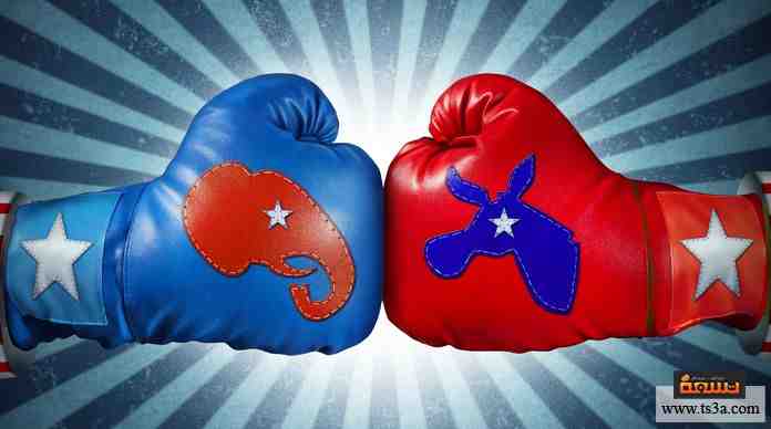 يتنافس في الولايات المتحدة الأمريكية حزبان رئيسيان أساسيان، هما الحزب الديمقراطي، والحزب ...