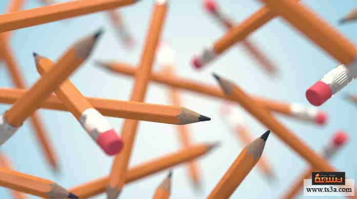 لديك دقيقة لتفكر في 5 أشياء يمكن فعلها بالقلم الرصاص غير الكتابة، كم شيئًا منطقيًا فكرت فيه؟