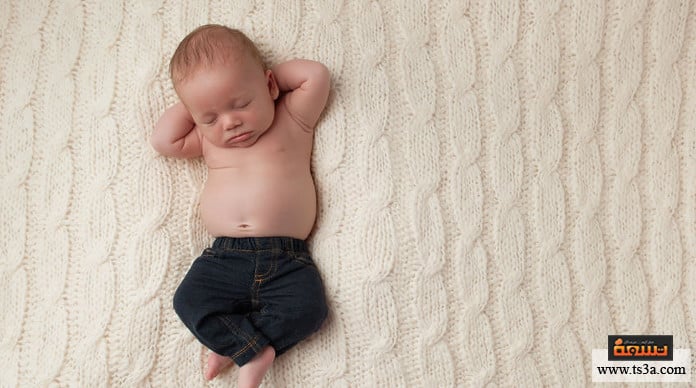 انتفاخ بطن الطفل بروز البطن عند الأطفال