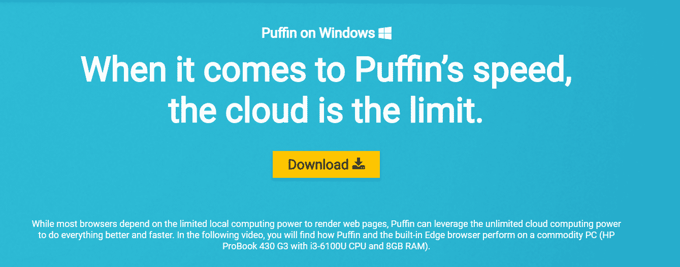 متصفح بوفين طريقة استخدام متصفح بوفين Puffin لمختلف الأجهزة
