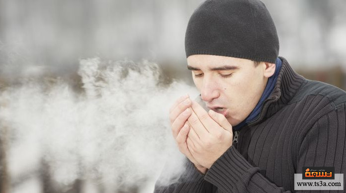 آلام الرأس بسبب البرد أعراض لفحة الهواء في الرأس