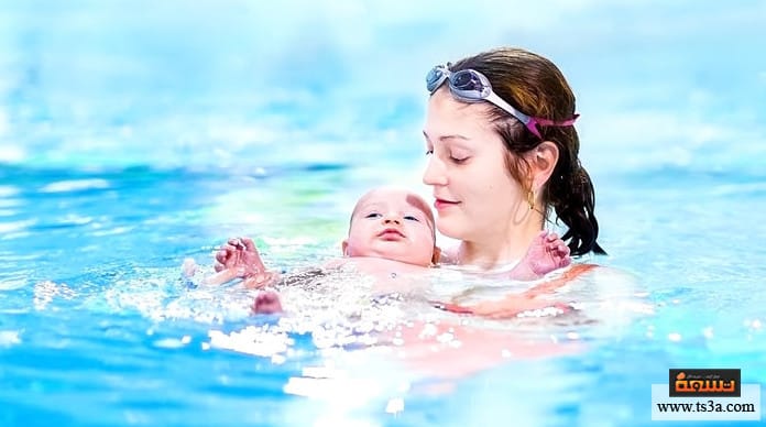 تعليم الرضع السباحة أماكن تعليم الرضع السباحة
