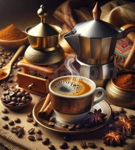 إعداد القهوة العربية